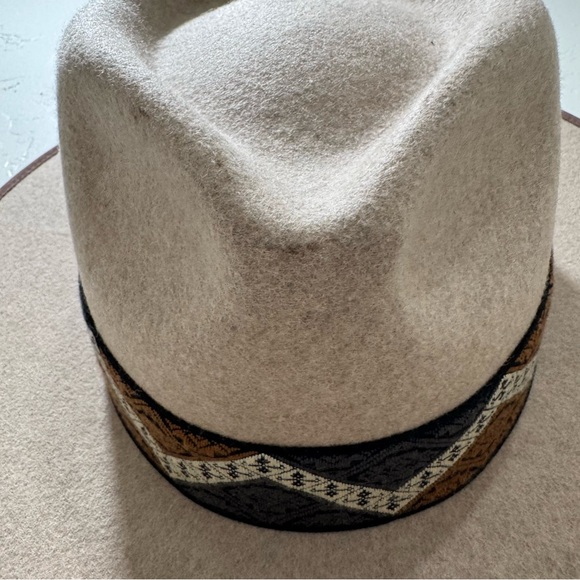 Olive & Pique Brit Rancher Hat Wool Western Boho Bohemain One Size - Picture 6 of 15